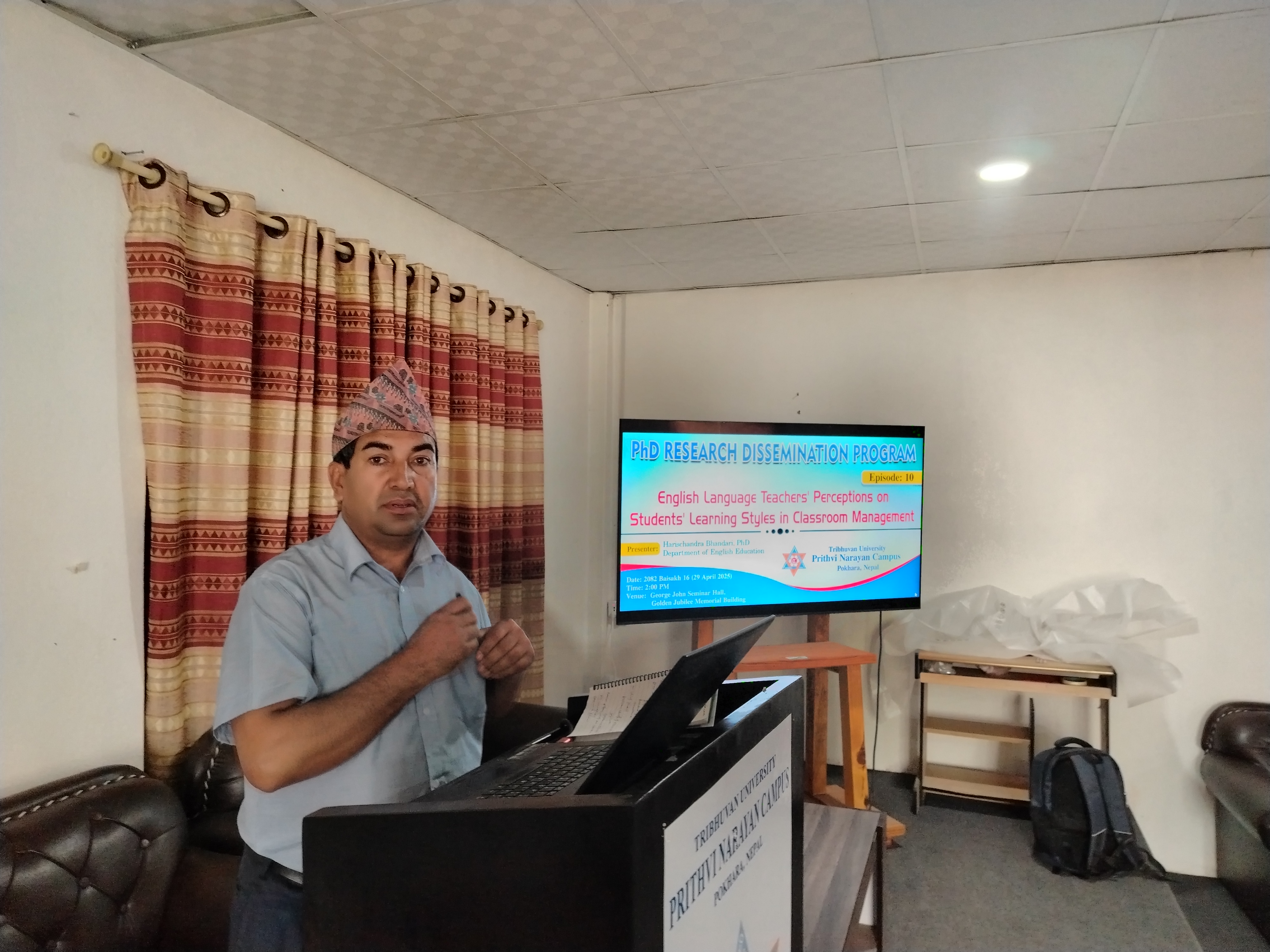 PHD Research Dissimination Program 10 th  Episode