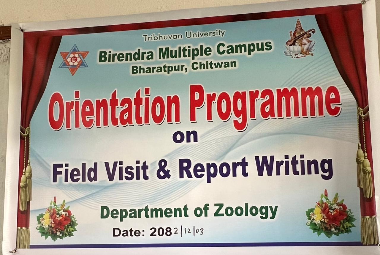 Orientation Program for B.Sc. 1 st Year Students