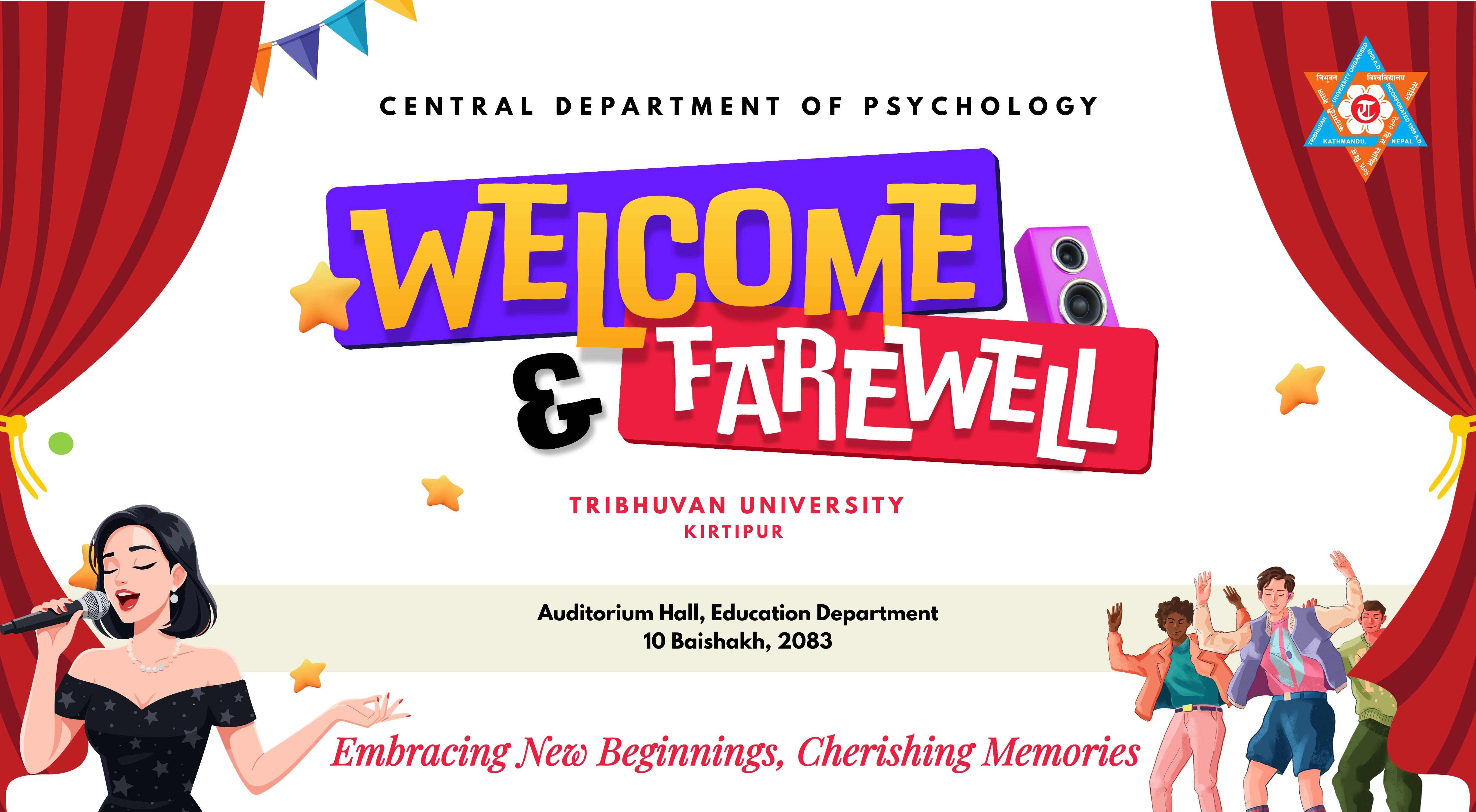 Welcome and Farewell Program 2083