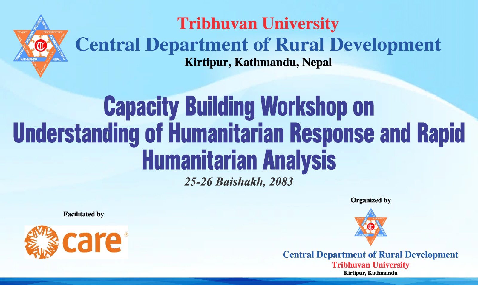 Capacity Building Workshop 2026