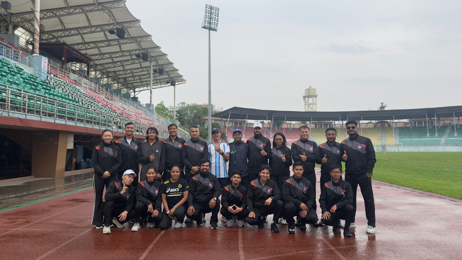Practical session of track and field 2083