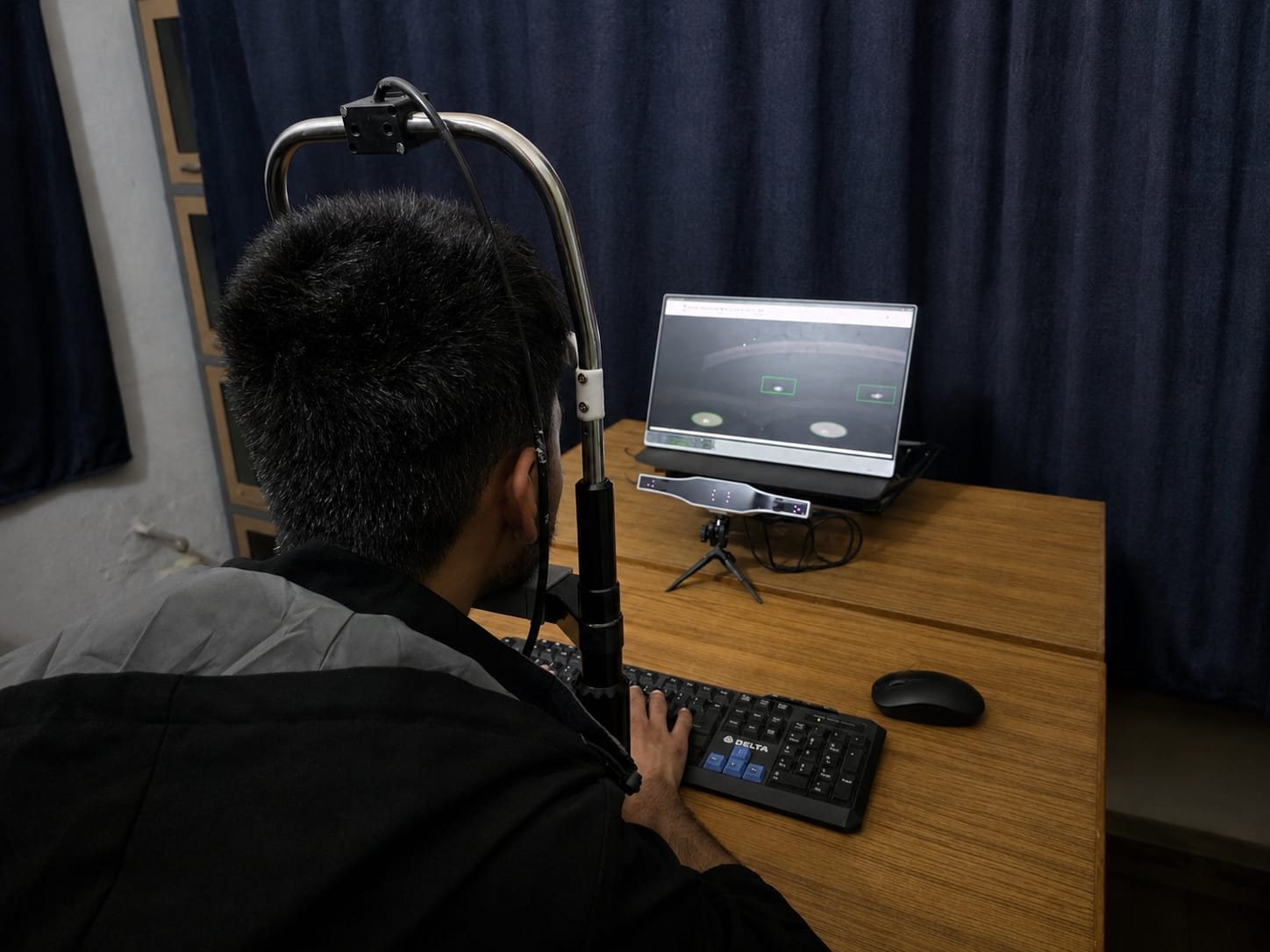Rear view of eye-tracking research at CSPL