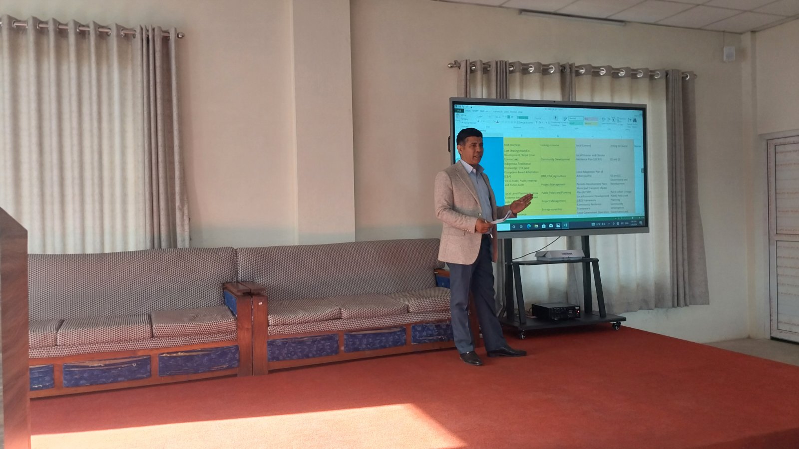 Workshop for Curriculum revision