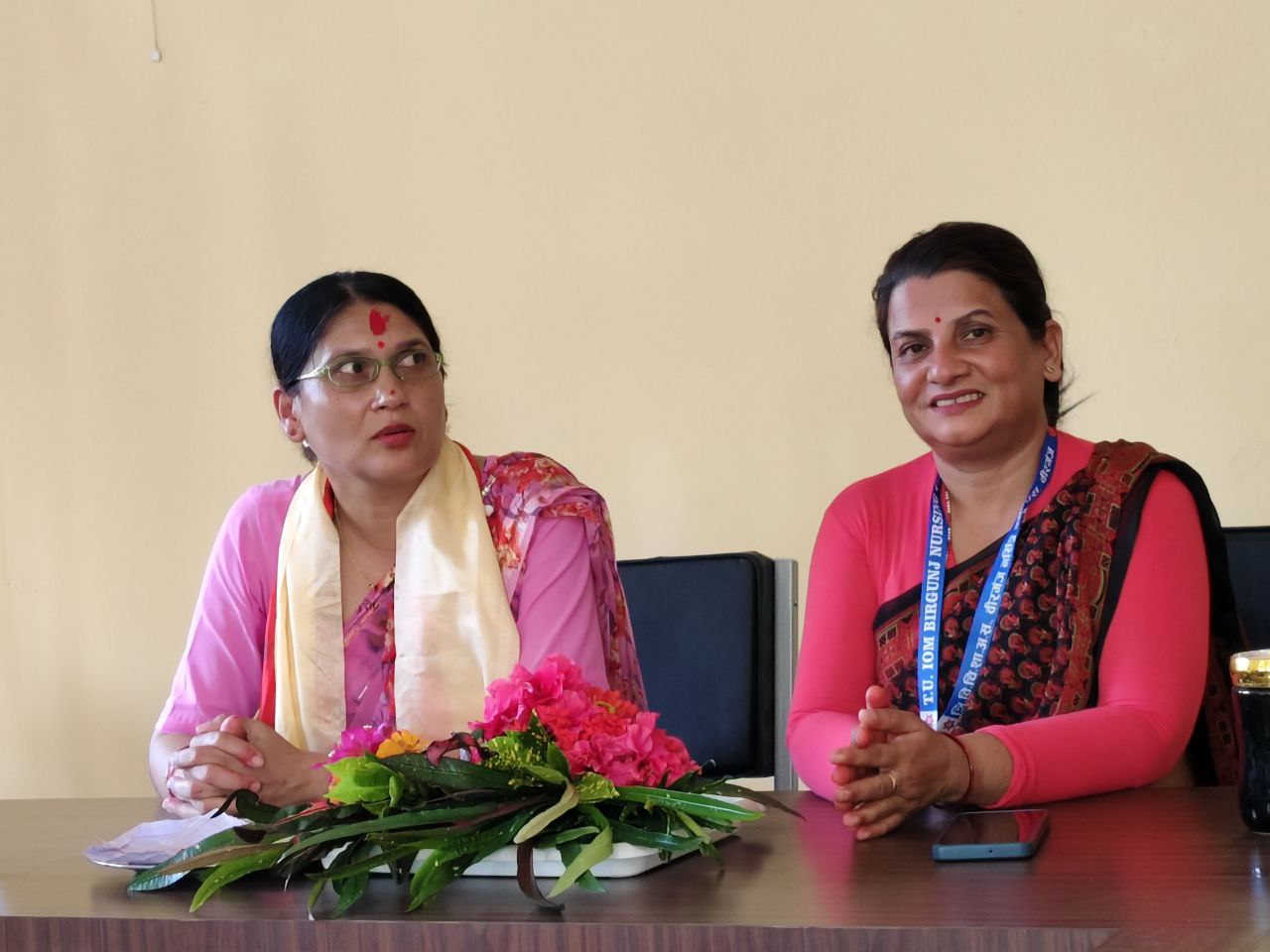 Welcome Program of Respected Ma'am Dr. Kamala Dhakal